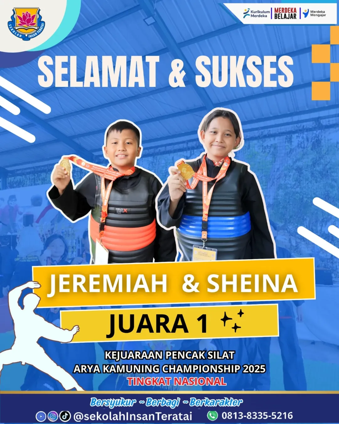 KEJUARAAN PENCAK SILAT ARYA KAMUNING CHAMPIONSHIP 2025 TINGKAT NASIONAL
