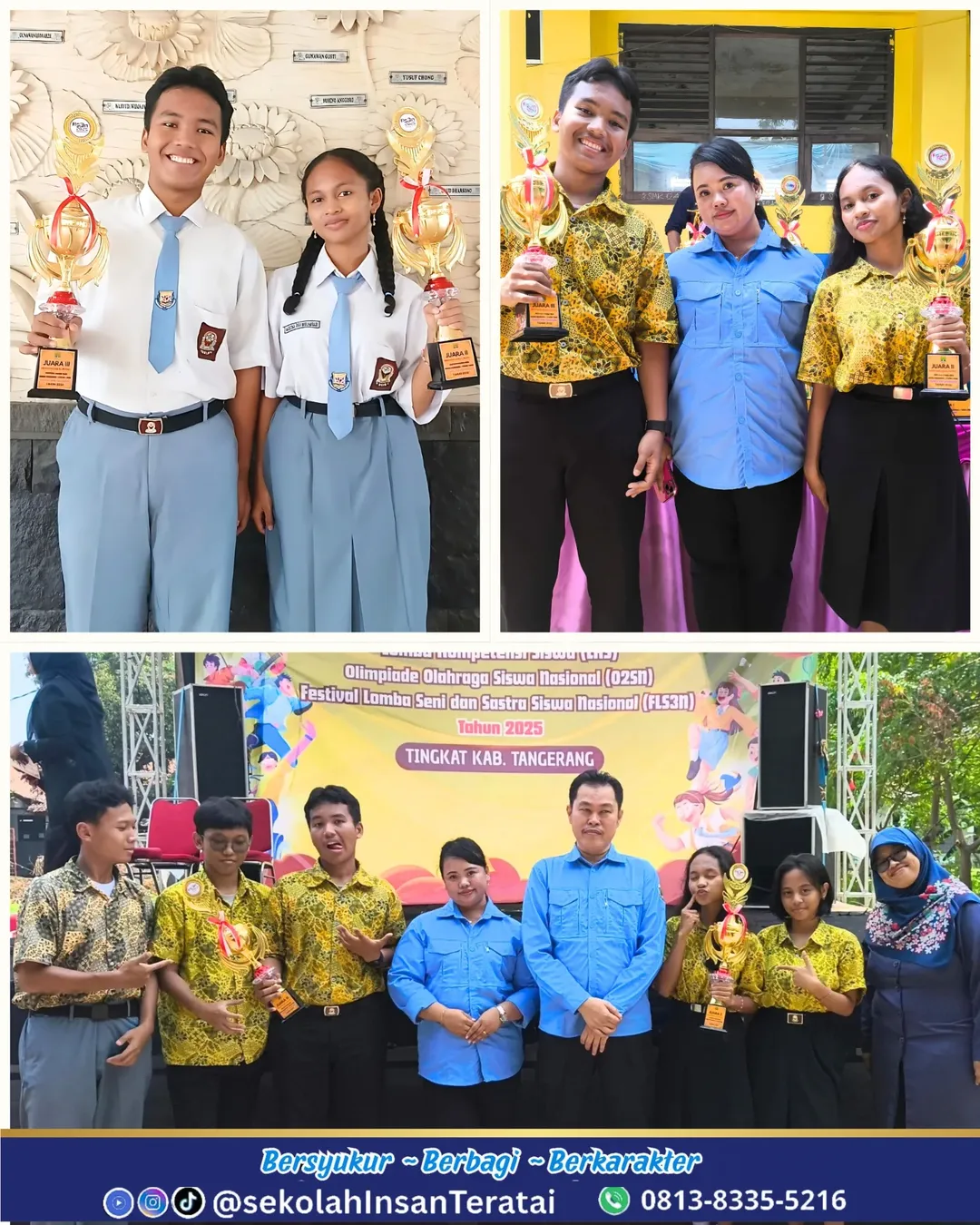 Lomba Menyanyi Solo  Festival Lomba Seni Siswa Nasional (FLS2N) tingkat Kabupaten Tangerang 2025 🏆.
