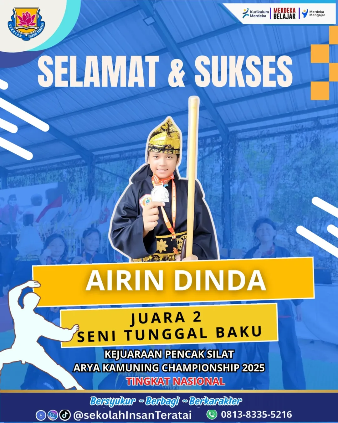 KEJUARAAN PENCAK SILAT ARYA KAMUNING CHAMPIONSHIP 2025 TINGKAT NASIONAL