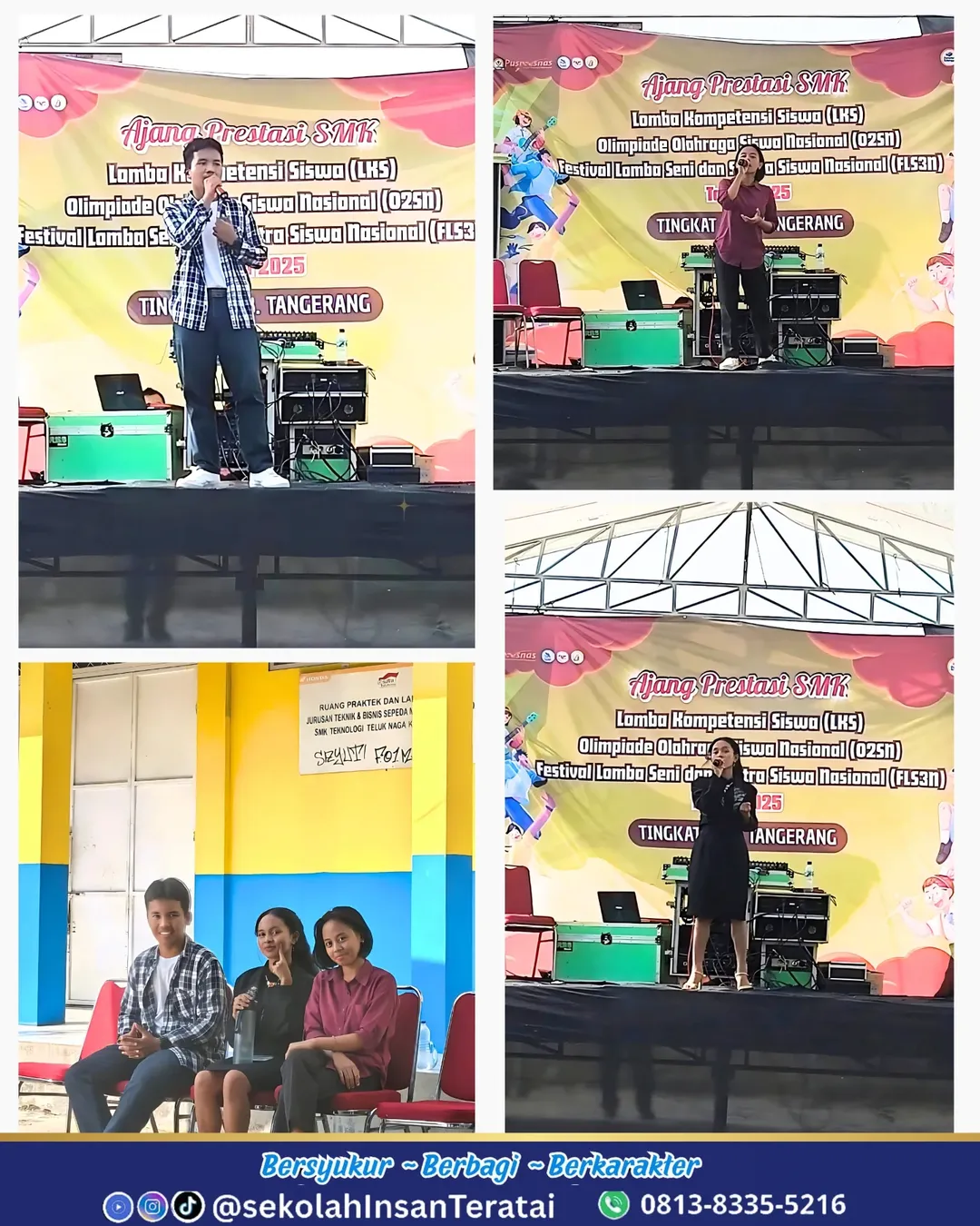 Lomba Menyanyi Solo  Festival Lomba Seni Siswa Nasional (FLS2N) tingkat Kabupaten Tangerang 2025 🏆.