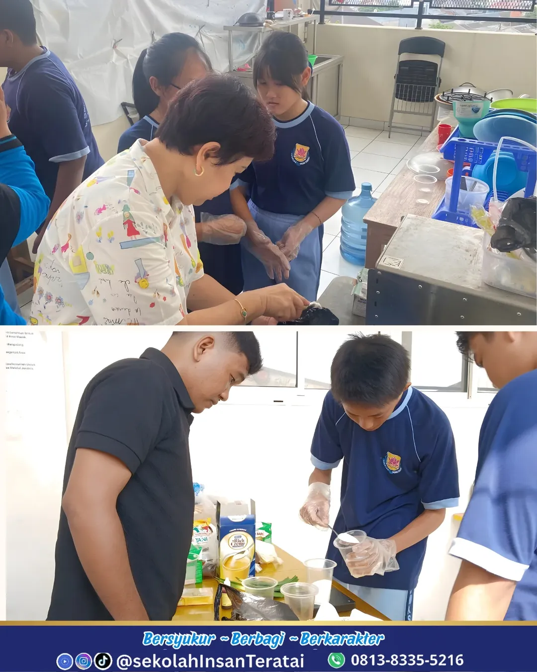 kegiatan Kelas Integrasi SMK INSAN TERATAI Dengan tema “Inovasi Produk Olahan Susu Sapi”