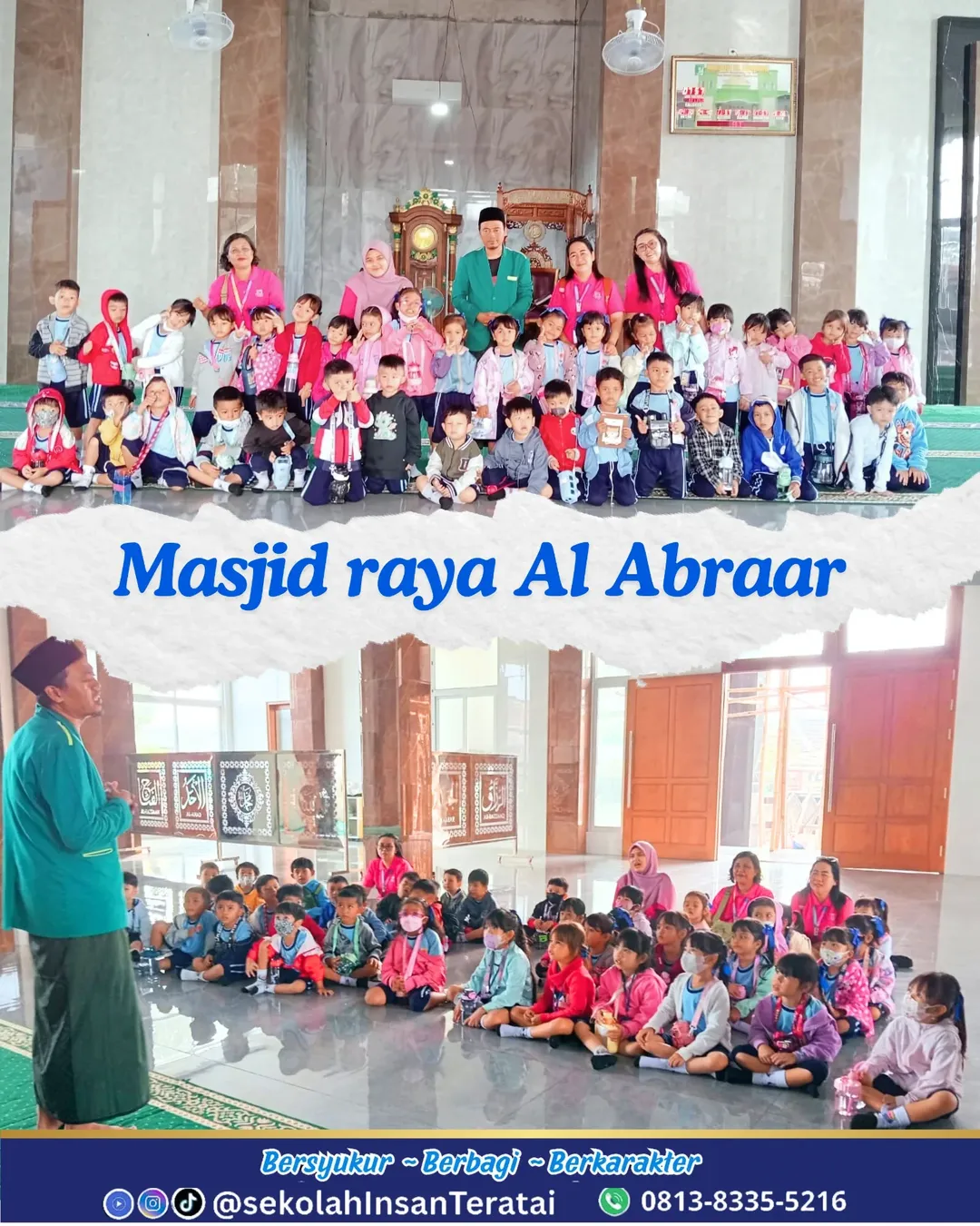 Field Trip TK Insan Teratai "Kunjungan Rumah Ibadah"
